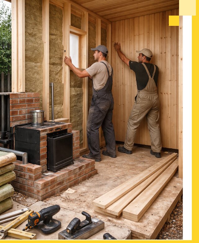 Строительство и установка дачных саун под ключ в Балакове