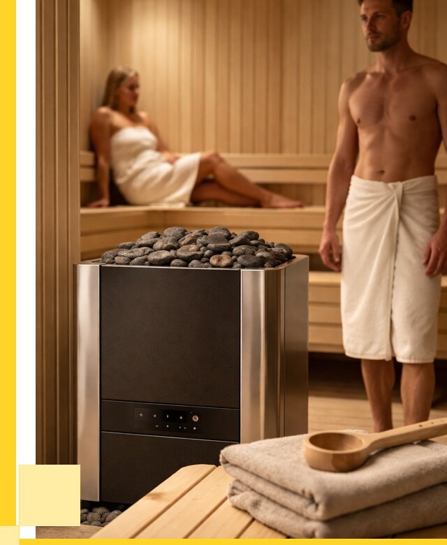 Электрокаменки для саун под ключ в Балакове от 18319 р. | ЭриданБлк