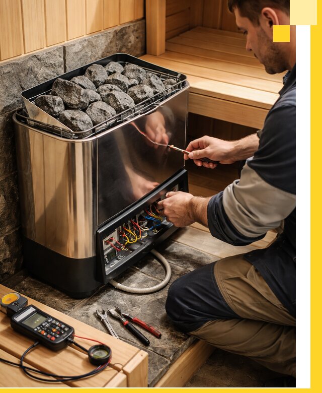 Продажа и установка электрокаменок для саун в Балакове