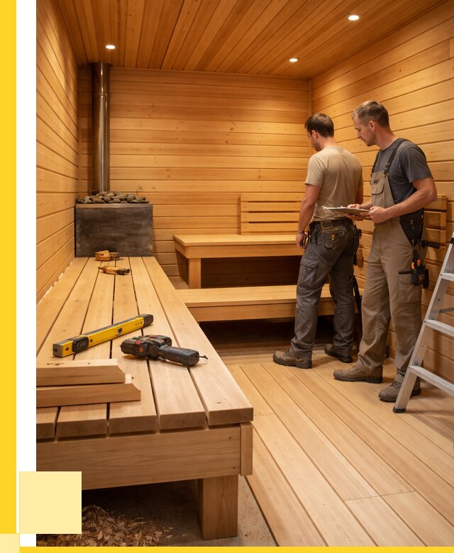 Отделка бань и саун в Балакове по цене от 4580 р. | ЭриданБлк