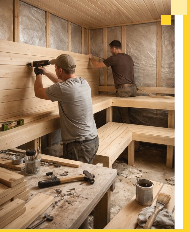 Профессиональная отделка бань и саун под ключ в Балакове