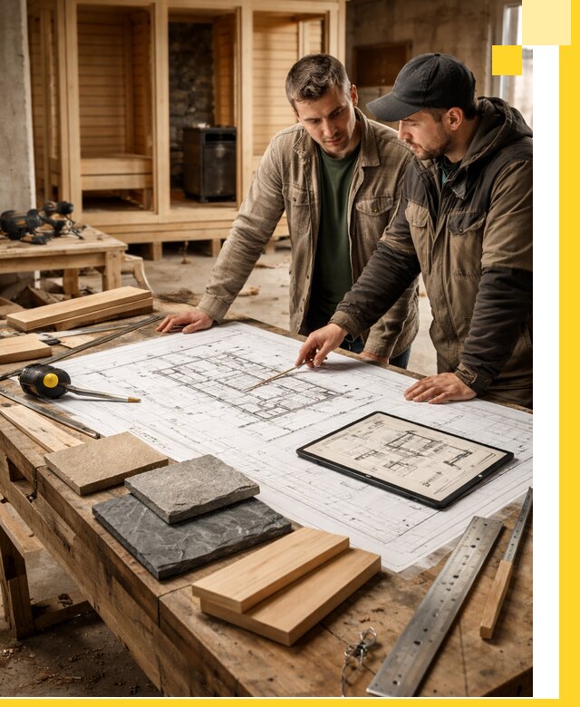 Проекты бань под ключ и планы строительства в Балакове