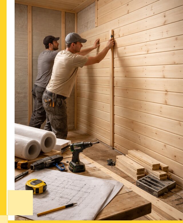 Обшивка бани вагонкой в Балакове от 1221 р., ЭриданБлк