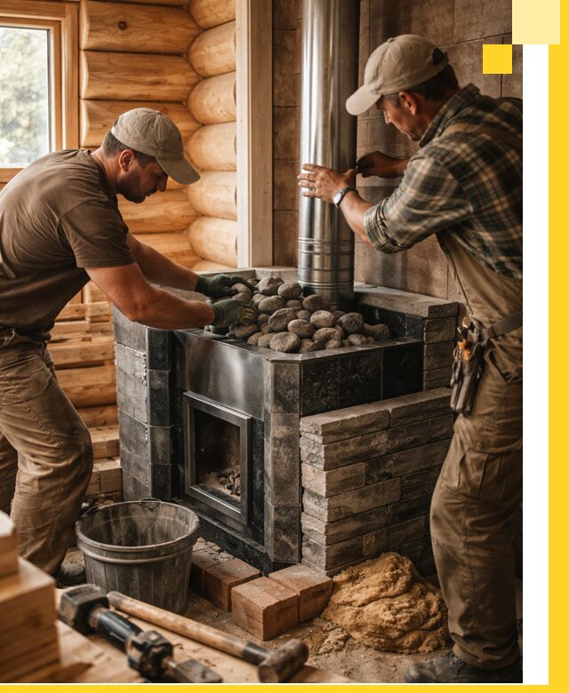 Строительство и отделка русских бань под ключ в Балакове