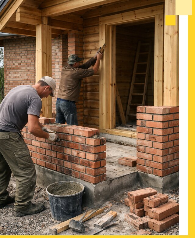 Строительство кирпичных бань под ключ в Балакове с гарантией качества