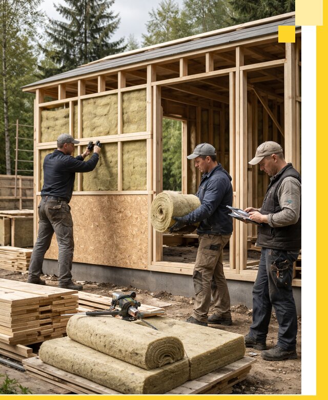 Проектирование и строительство каркасных бань в Балакове под ключ