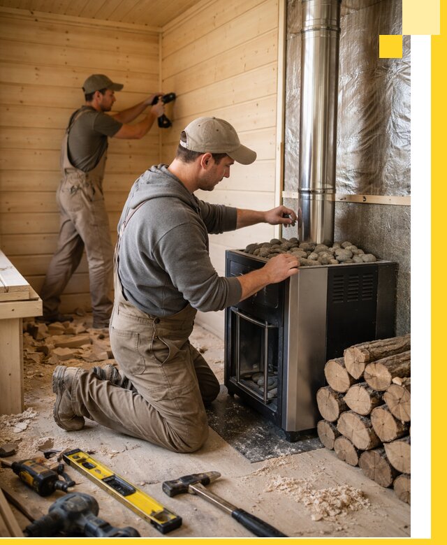 Строительство деревянных бань под ключ в Балакове проекты и монтаж