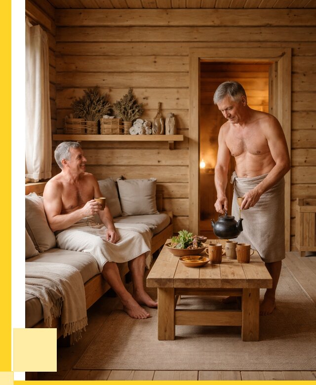 Бани с комнатой отдыха под ключ в Балакове от 457965 р. | ЭриданБлк