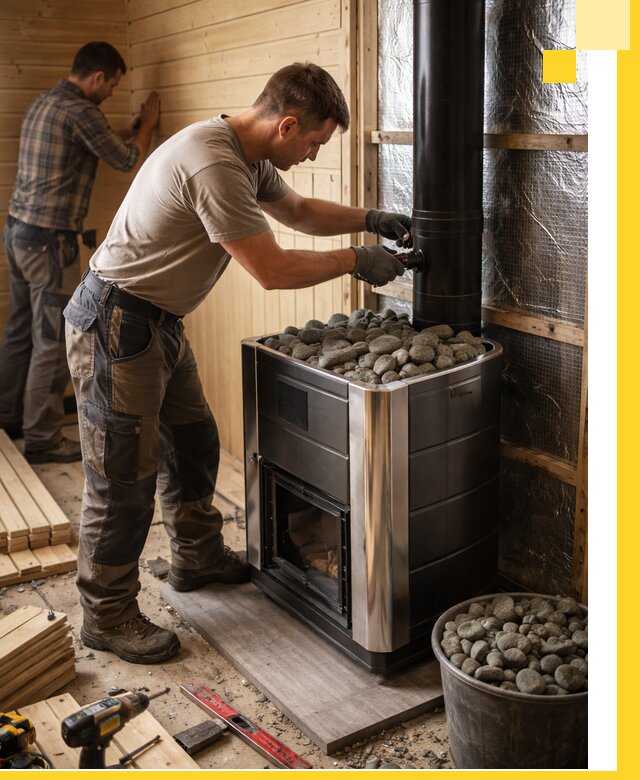 Проектирование и строительство парилок для бани в Балакове под ключ