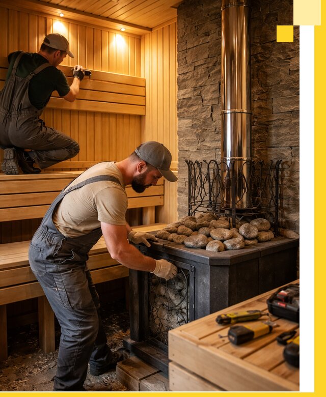 Комплексный дизайн бань, саун и зон отдыха в Балакове