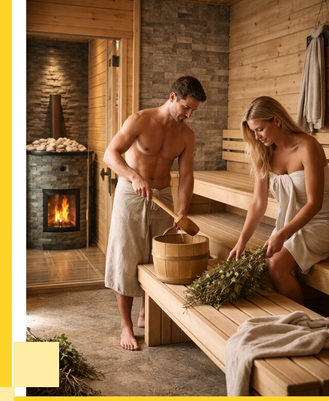 Баня с сауной в Балакове под ключ от 356195 р. | ЭриданБлк