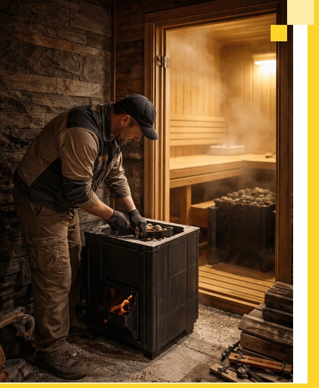 Строительство бани с сауной под ключ в Балакове от проекта до сдачи