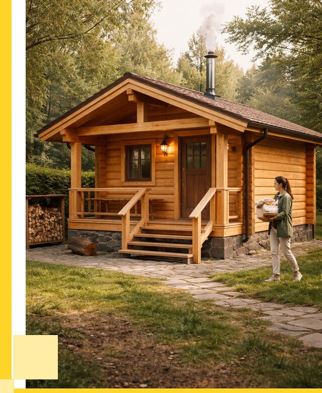 Купить баню под ключ в Балакове от 661505 р. | ЭриданБлк