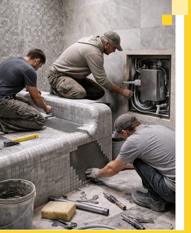 Проекты хамамов под ключ в Балакове и дизайн и строительство