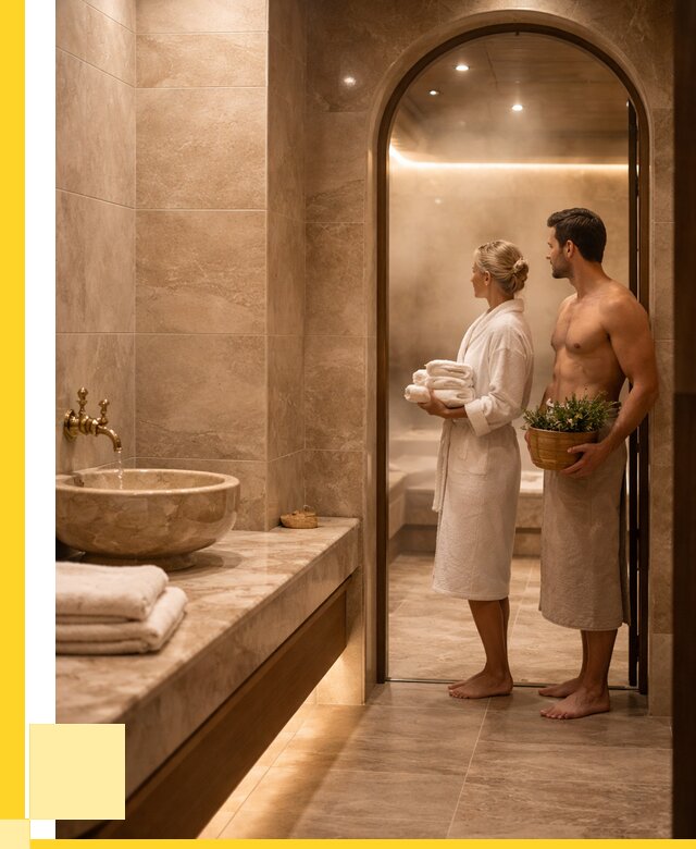 Проект и монтаж сауны и хамама в Балакове от 356195 р., ЭриданБлк