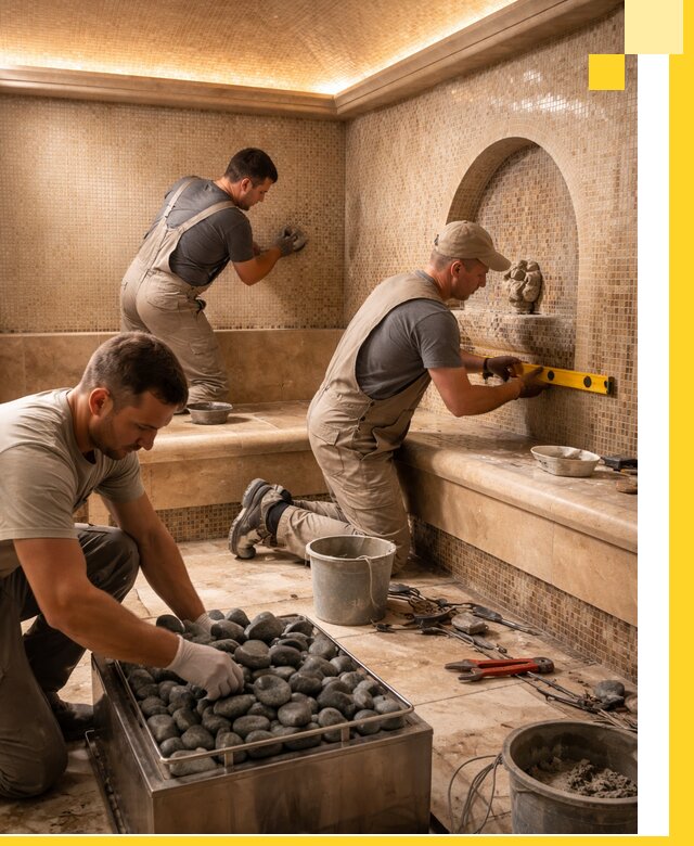 Проектирование и строительство хамама и сауны в Балакове