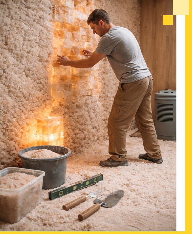 Проектирование и монтаж соляных комнат в Балакове под ключ