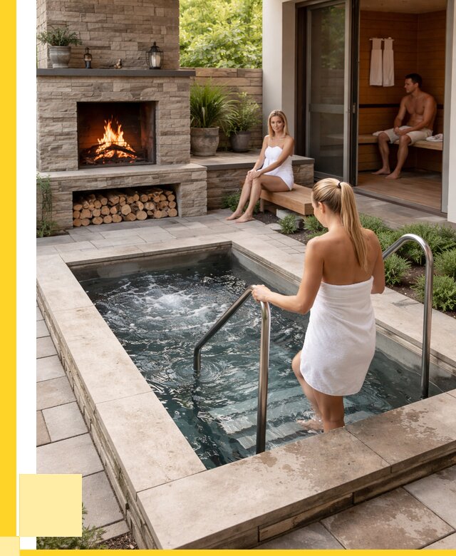 Холодные купели под ключ в Балакове от 45797 р. | ЭриданБлк